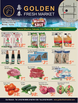 Golden Fresh Market - Weekly Flyer Specials
